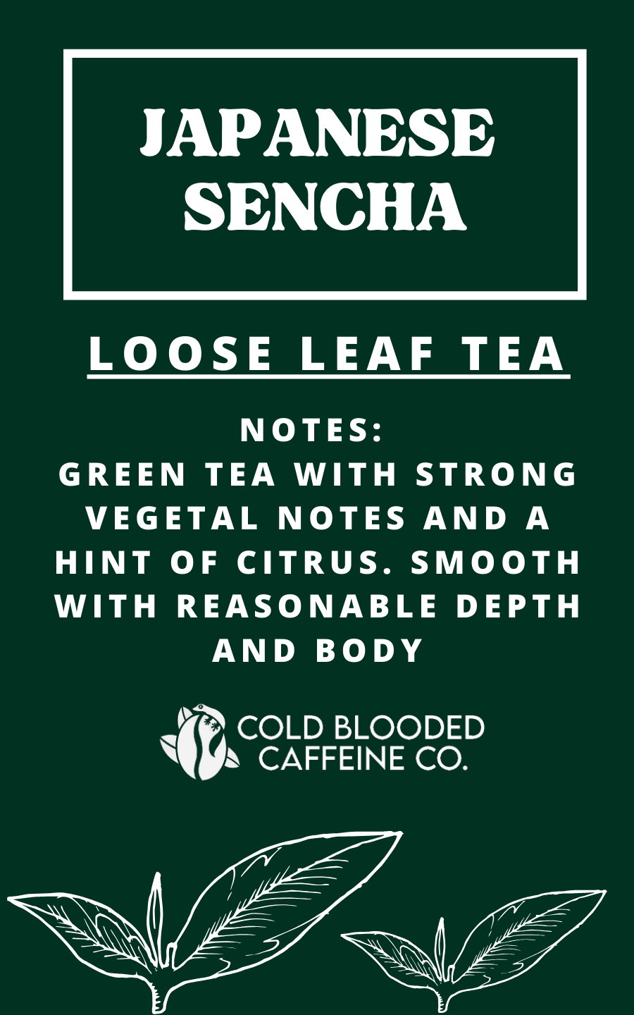 Japanese Sencha Loose Leaf Green Tea