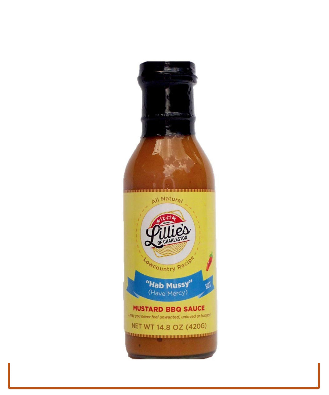 Lillie's of Charleston "Hab Mussy" Hot Mustard BBQ Sauce