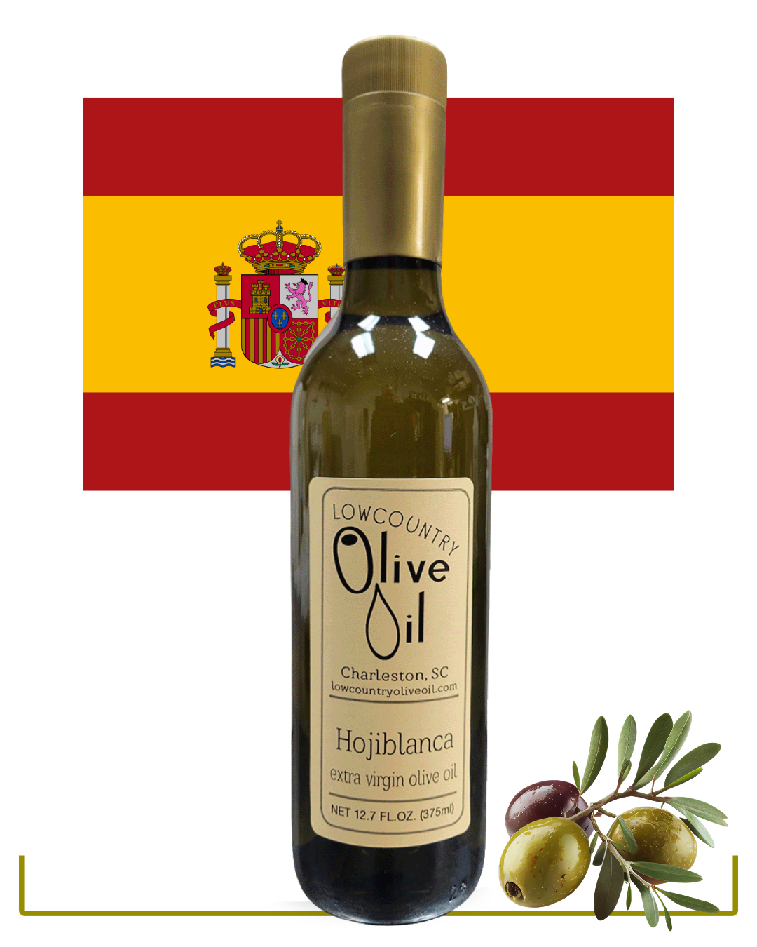 Spanish Hojiblanca Extra Virgin Olive Oil