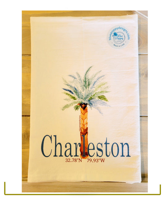 Decorative Charleston Tea Towels
