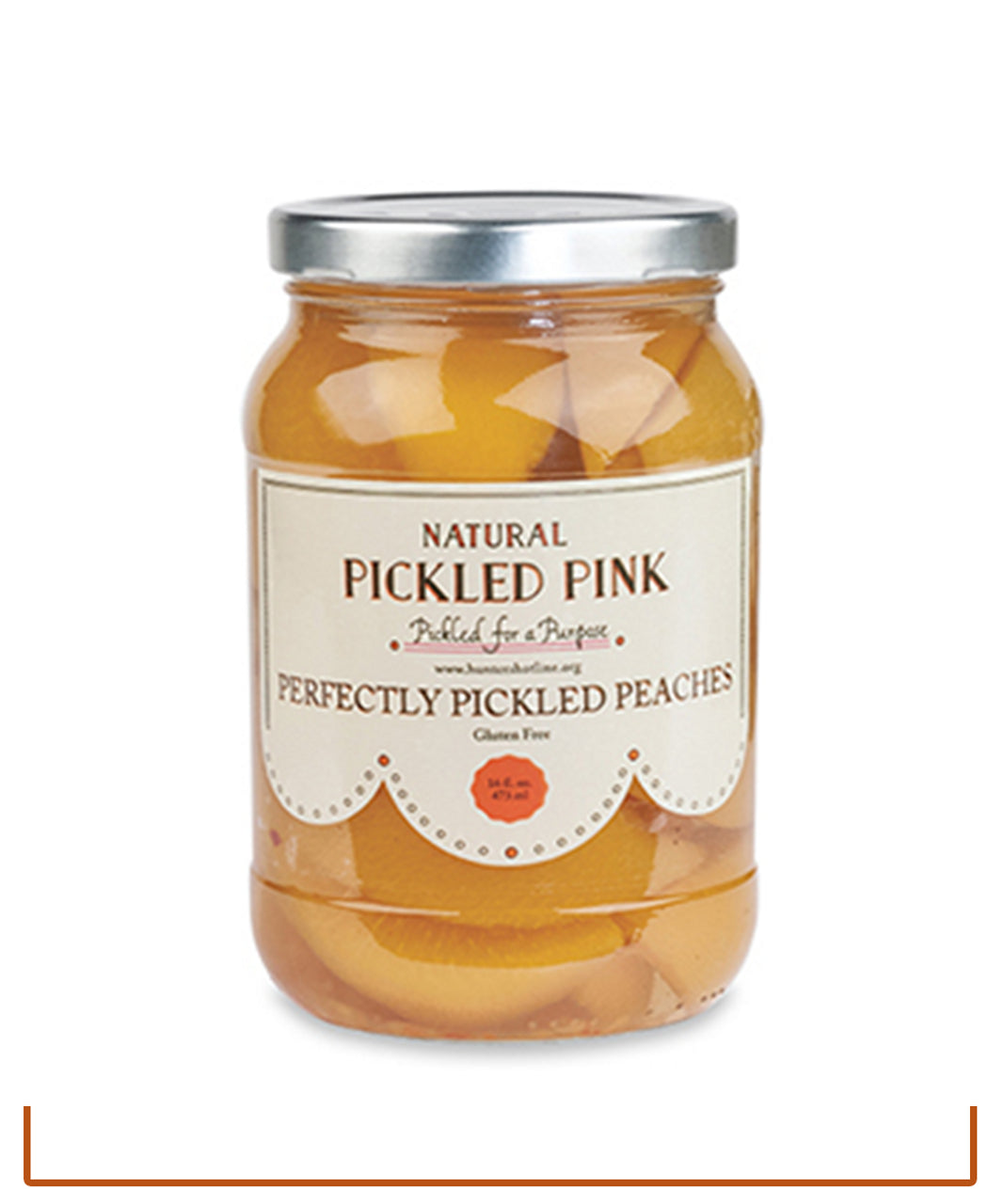 Perfectly Pickled Peaches