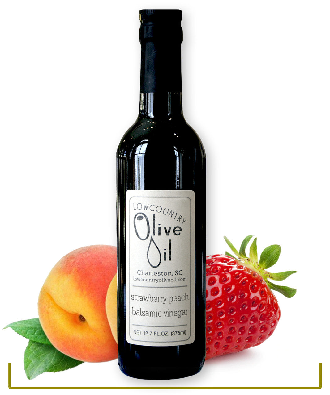 Strawberry Peach Balsamic Vinegar