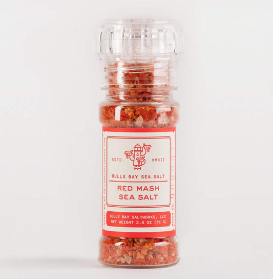 Bulls Bay Red Mash Salt Grinder