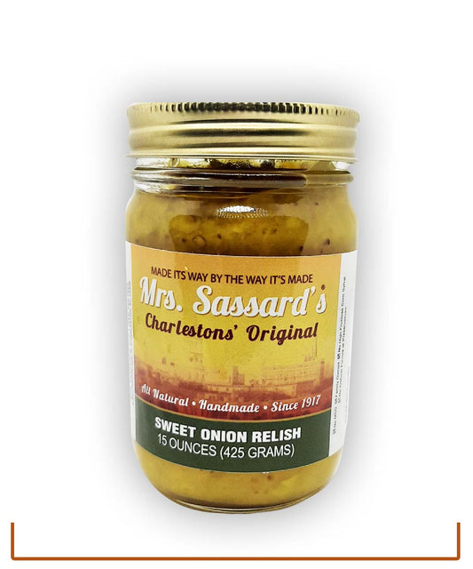 Mrs. Sassard's Sweet Onion Relish