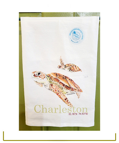 Decorative Charleston Tea Towels