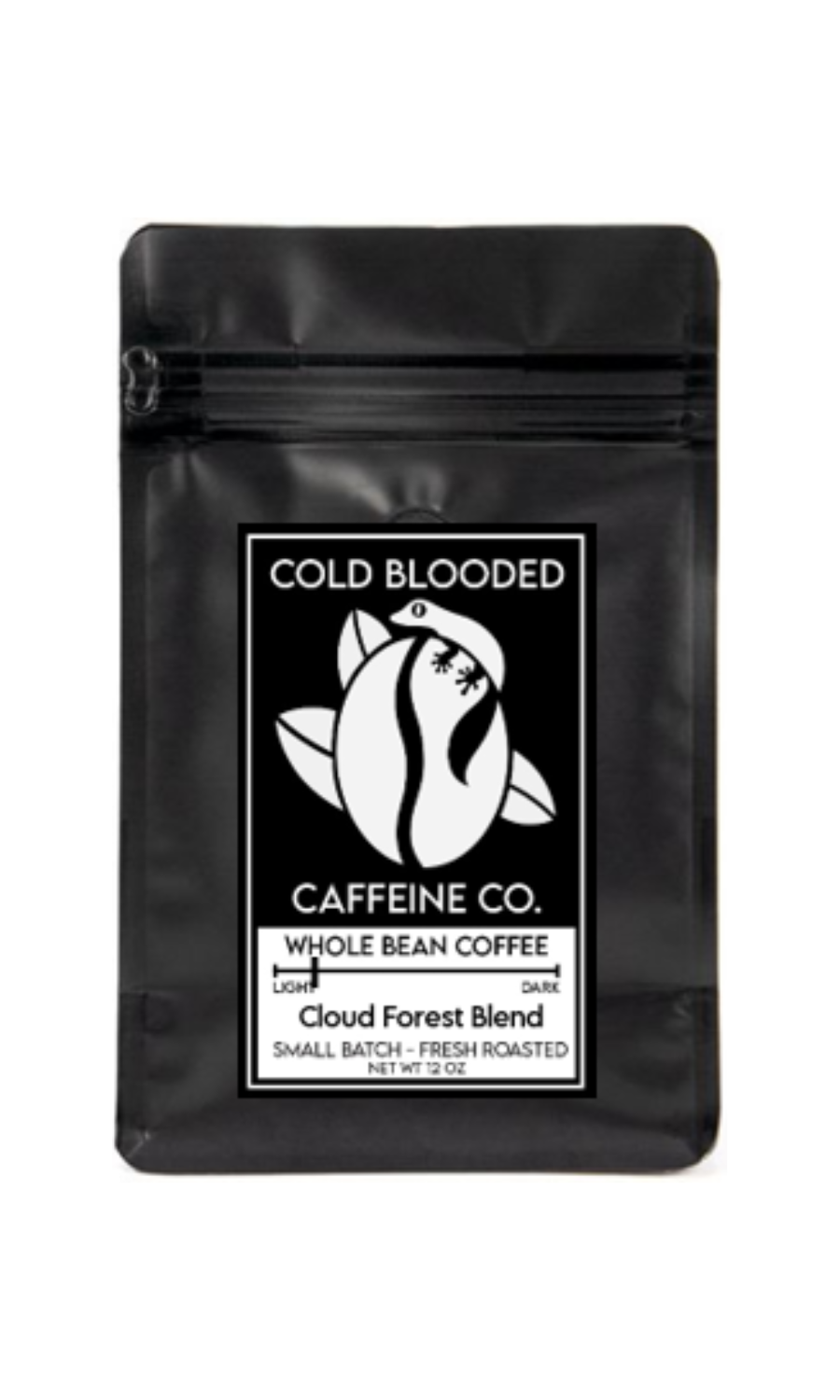 Cold Blooded Caffeine - Cloud Forest Blend Coffee