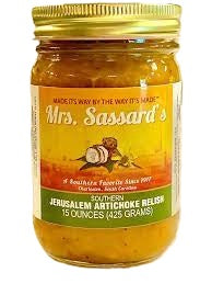 Mrs. Sassard's Jerusalem Artichoke Relish