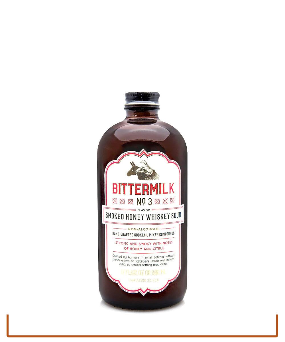 Bittermilk Smoked Honey Whisky Sour Mix serves 8