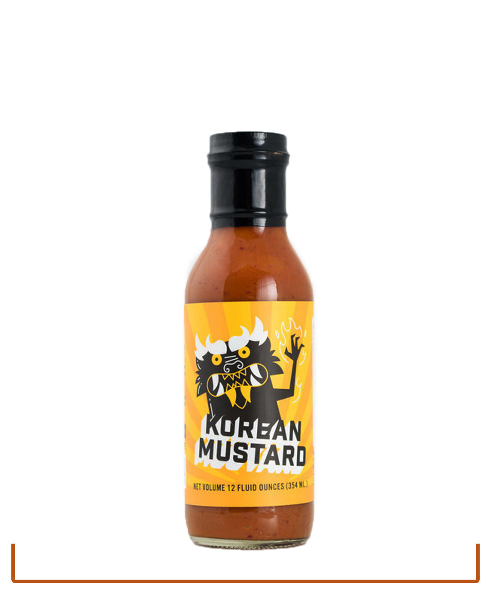 Burnt and Salty Korean Mustard  (Made in SC)