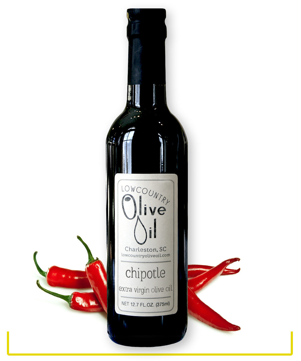 Chipotle Pepper Infused Olive Oil from Charleston