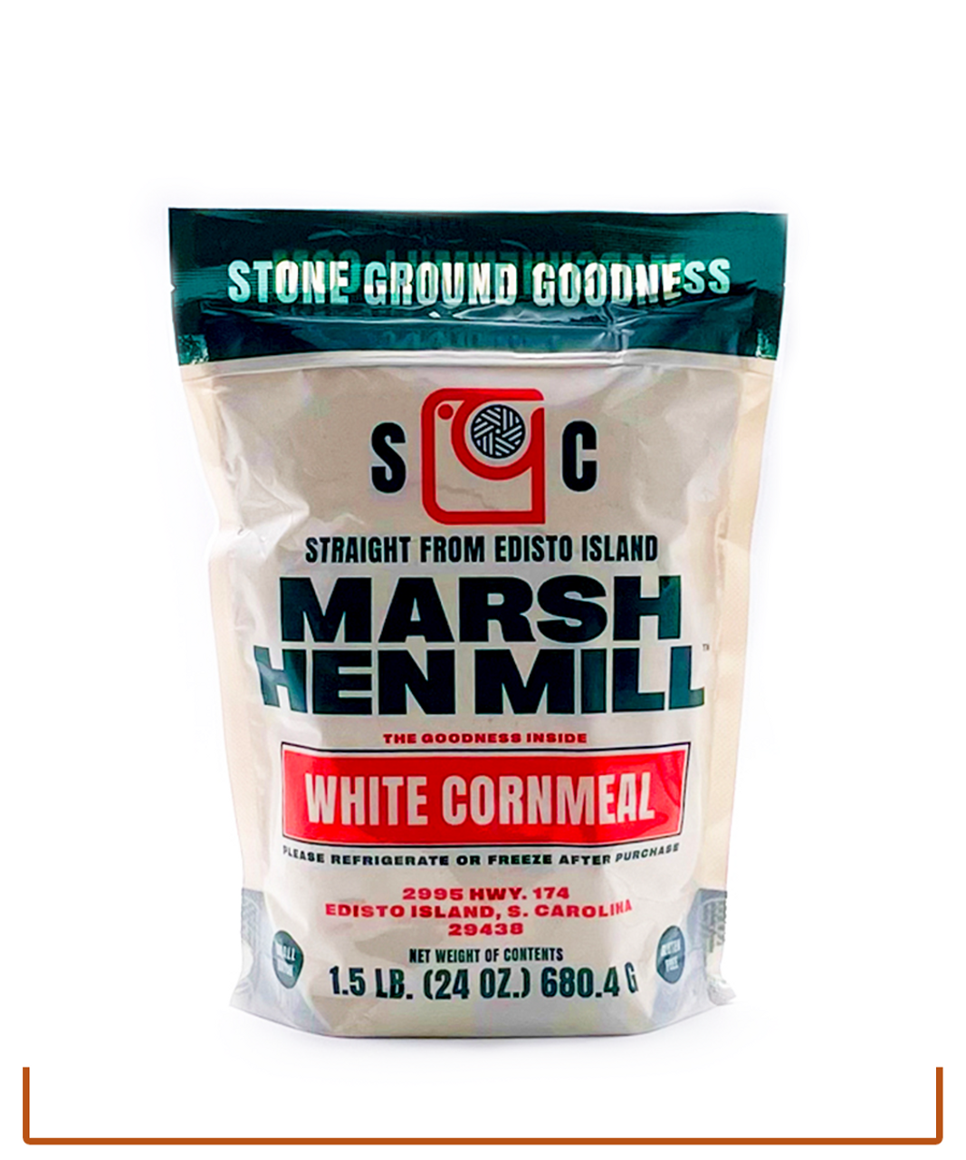 Marsh Hen Cornmeal (4 varieties: white, yellow, red & blue)