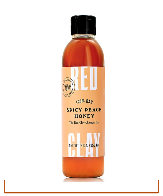 Spicy Peach Honey by Red Clay